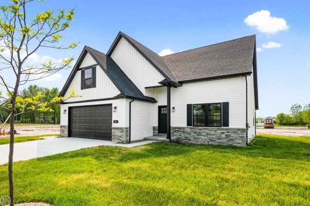 Attached, Backyard, Exterior, Facade, Farmhouse