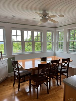 Dining room, Interior, Wood Texture Flooring