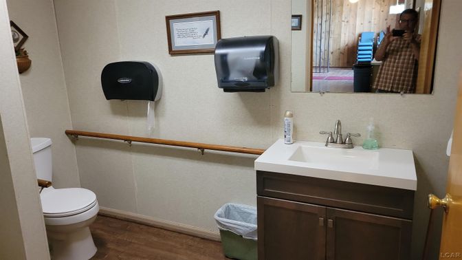 Bathroom, Interior, Wood Texture Flooring