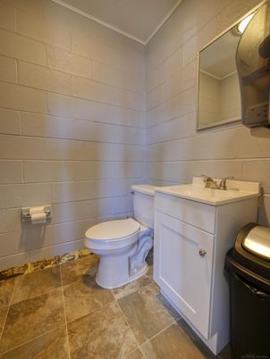 Bathroom, Interior, Stone Walls