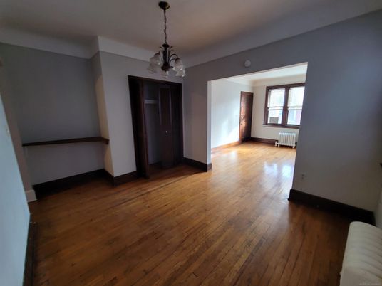 Chandelier, Empty room, Interior, Wood Texture Flooring