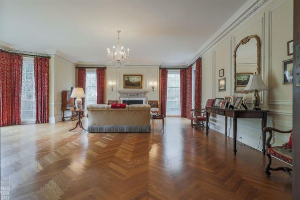 Chandelier, Fireplace, Interior, Living room, Wood Texture Flooring