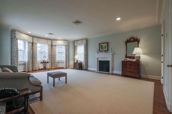 Fireplace, Interior, Recessed Lighting, Wood Texture Flooring
