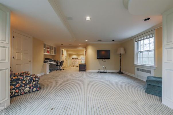 Home Office, Interior, Recessed Lighting