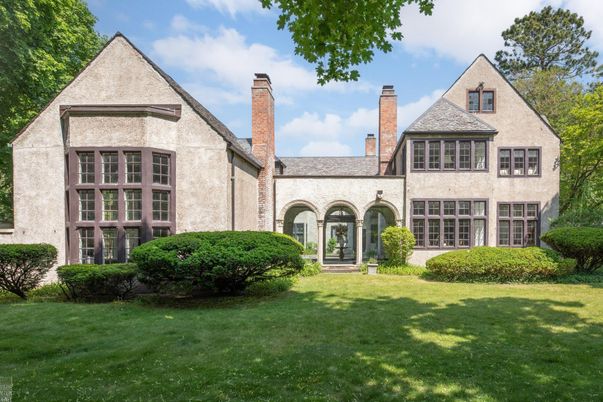 Backyard, Exterior, Facade, Tudor Revival
