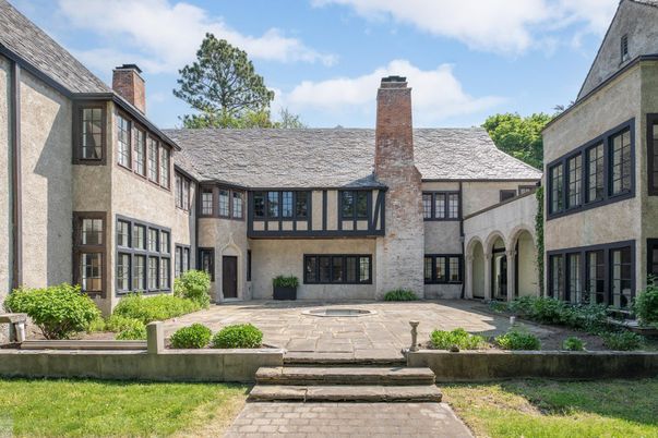 Exterior, Facade, Tudor Revival