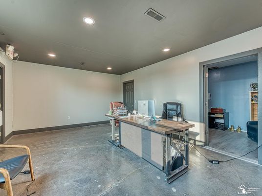 Home Office, Interior, Recessed Lighting