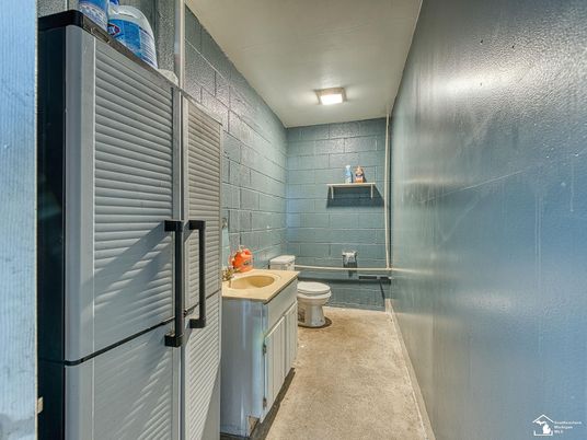 Bathroom, Interior, Stone Walls