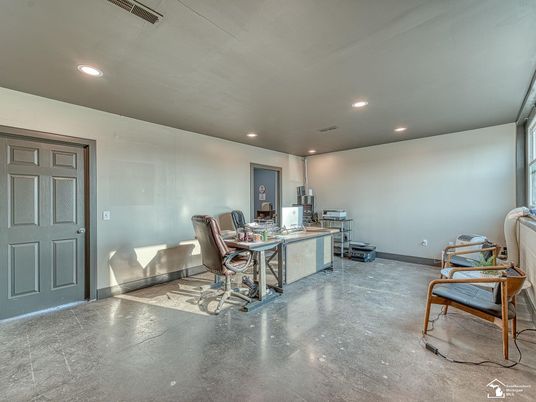 Home Office, Interior, Recessed Lighting