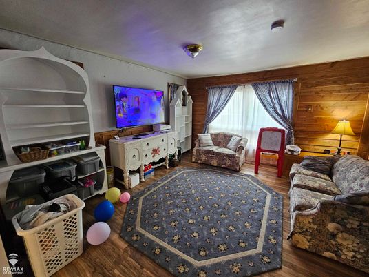 Interior, Living room, Wood Texture Flooring, Wooden Walls
