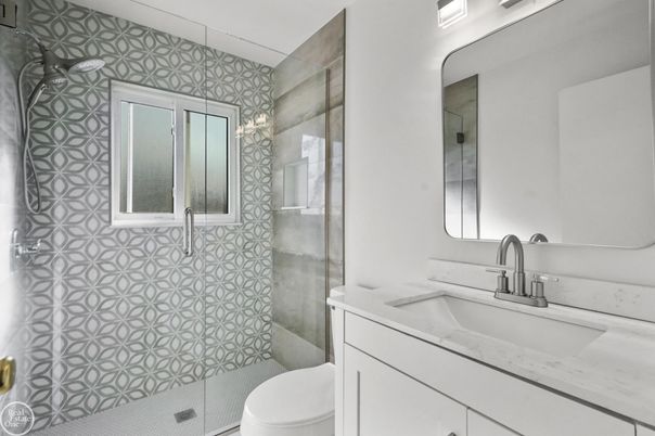Bathroom, Glass Shower, Interior