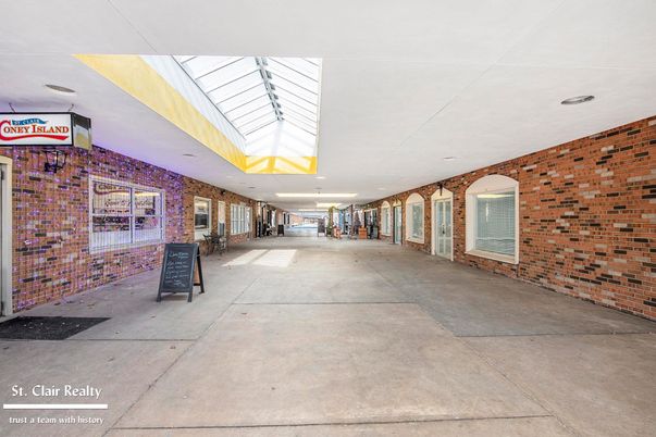 Glass Ceilings, Interior, Recessed Lighting, Stone Walls