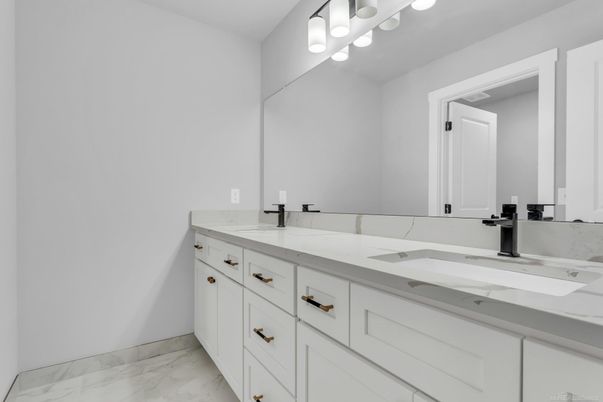Bathroom, Dual Sink Vanities, Interior, Marble