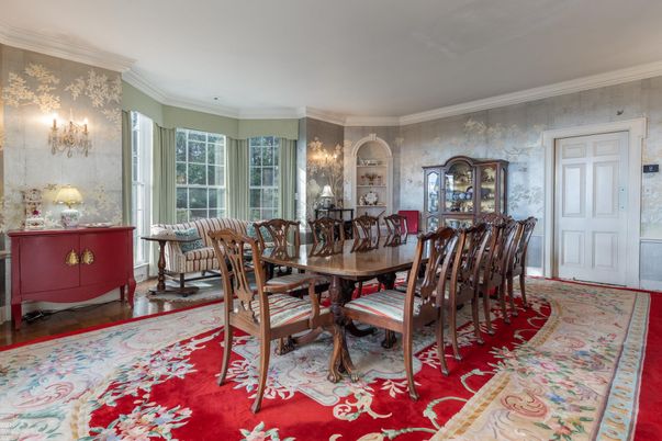 Dining room, Interior, Wood Texture Flooring