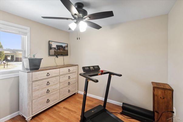 Fitness Equipment, Interior, Wood Texture Flooring