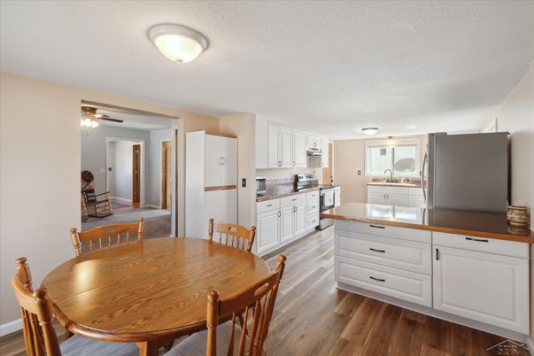 Dining room, Interior, Kitchen, Wood Texture Flooring