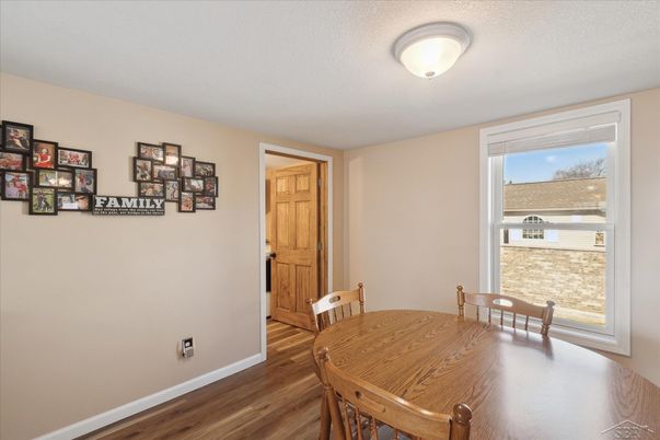 Dining room, Interior, Wood Texture Flooring