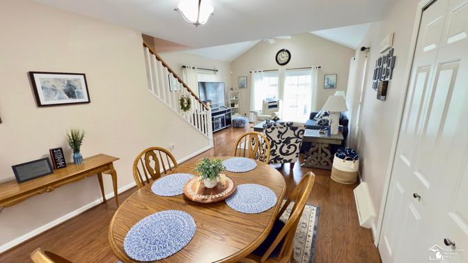 Dining room, Interior, Living room, Wood Texture Flooring