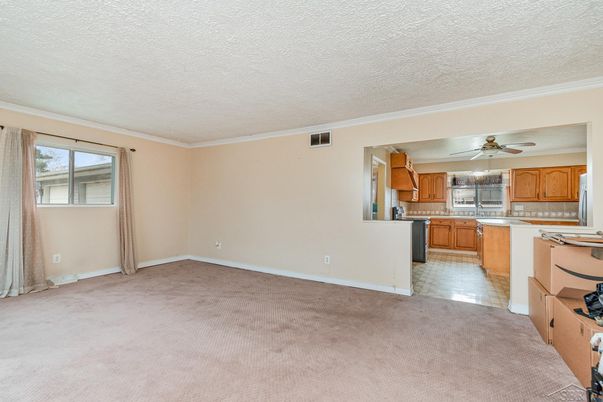Empty room, Interior, Kitchen