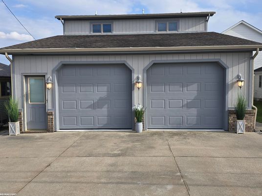 Detached Garage, Exterior, Facade, None