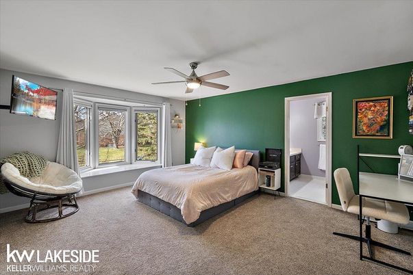 Bedroom, Home Office, Interior