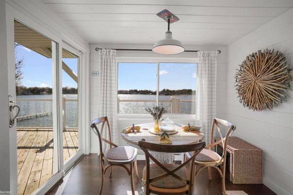 Dining room, Interior, Water, Wood Texture Flooring