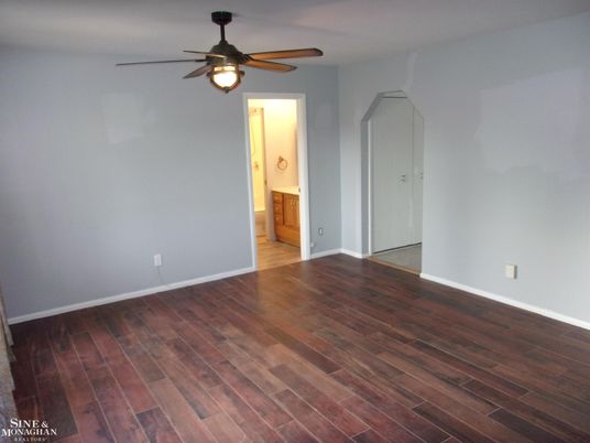 Bathroom, Empty room, Interior, Wood Texture Flooring