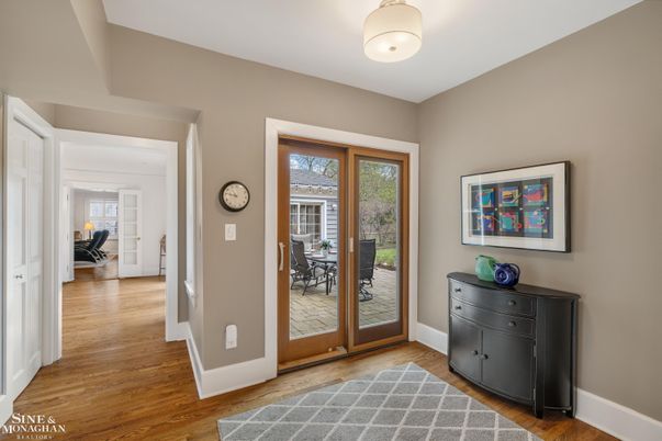 Dining room, Interior, Wood Texture Flooring