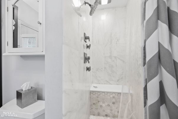 Bathroom, Interior, Marble Walls