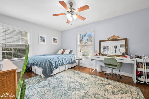 Bedroom, Home Office, Interior, Wood Texture Flooring