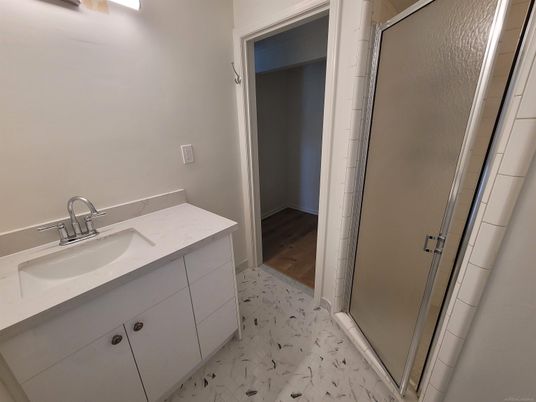 Bathroom, Interior, Marble, Wood Texture Flooring