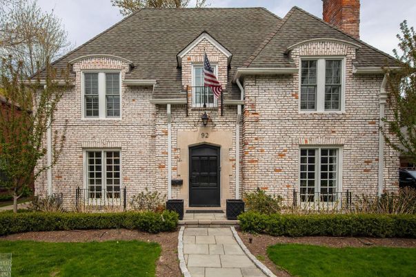 Exterior, Facade, Brick Facade, French Provincial