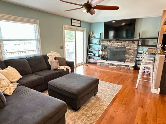 Fireplace, Interior, Living room, Wood Texture Flooring
