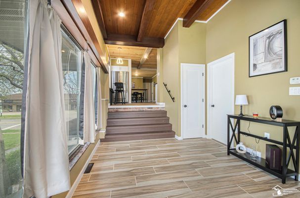Interior, Recessed Lighting, Wooden Beams, Wooden Ceilings, Wood Texture Flooring