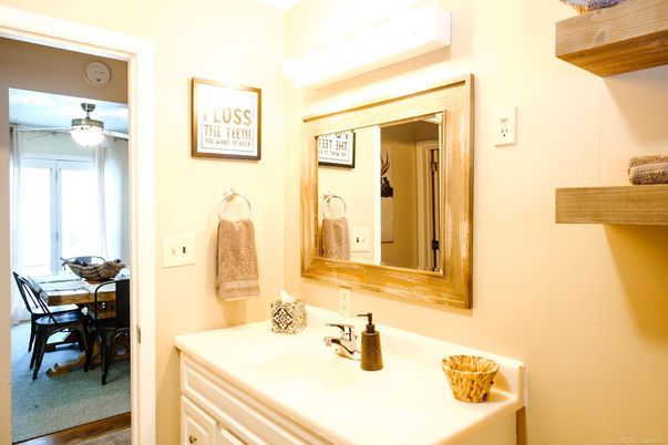 Bathroom, Dining room, Interior