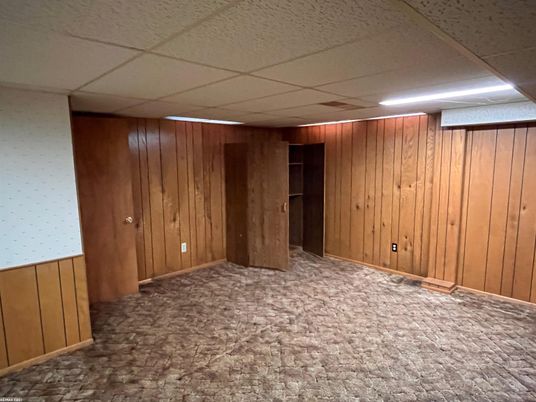 Empty room, Interior, Wooden Walls