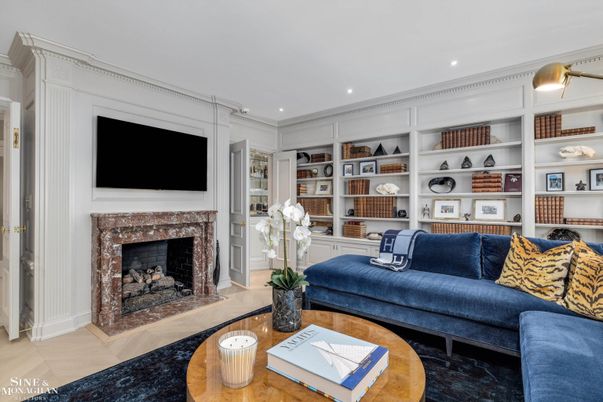 Fireplace, Interior, Living room, Recessed Lighting