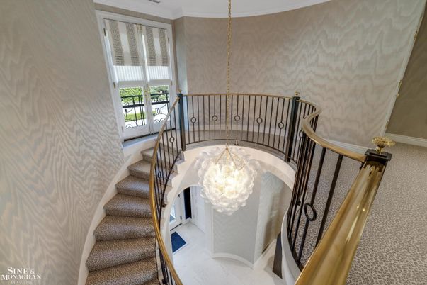 Chandelier, Interior, Marble