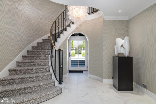 Interior, Marble, Recessed Lighting
