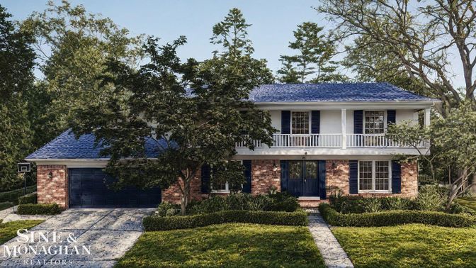 Attached, Exterior, Facade, Brick Facade, Georgian