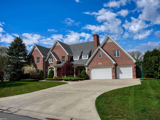 Attached, Exterior, Facade, Brick Facade, Brick Traditional
