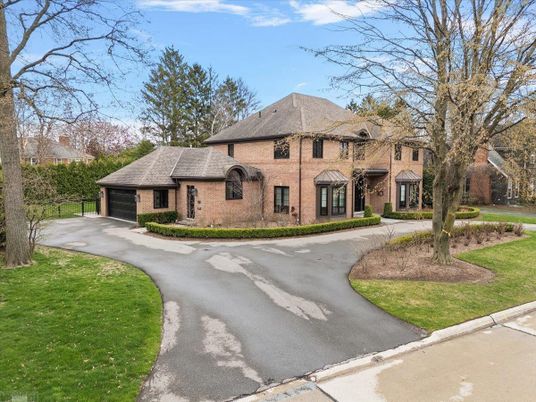Attached, Exterior, Facade, Brick Facade, French Provincial