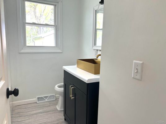 Bathroom, Interior, Wood Texture Flooring