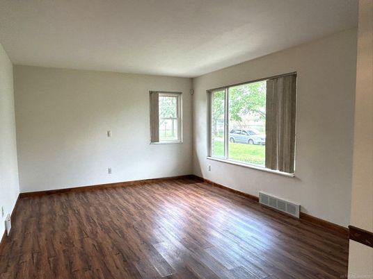 Empty room, Interior, Wood Texture Flooring