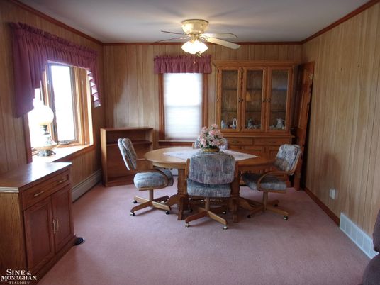 Dining room, Interior, Wooden Walls