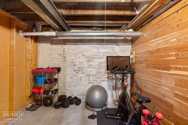 Fitness Equipment, Interior, Wooden Walls