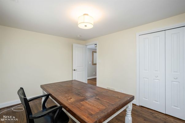 Dining room, Interior, Wood Texture Flooring