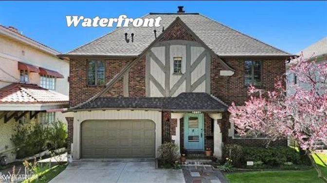 Attached, Exterior, Facade, Brick Facade, Tudor Revival