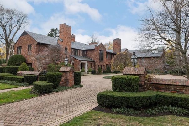 Backyard, Exterior, Facade, Brick Facade, Tudor Revival