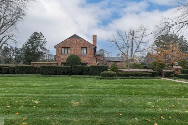 Backyard, Exterior, Facade, Brick Facade, Tudor Revival